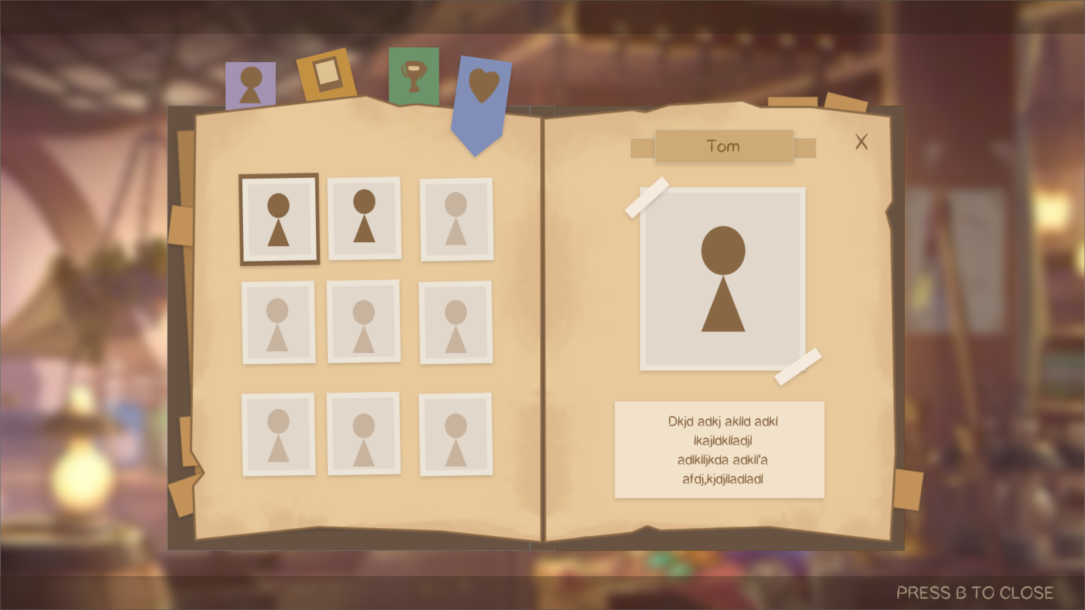 NPC information